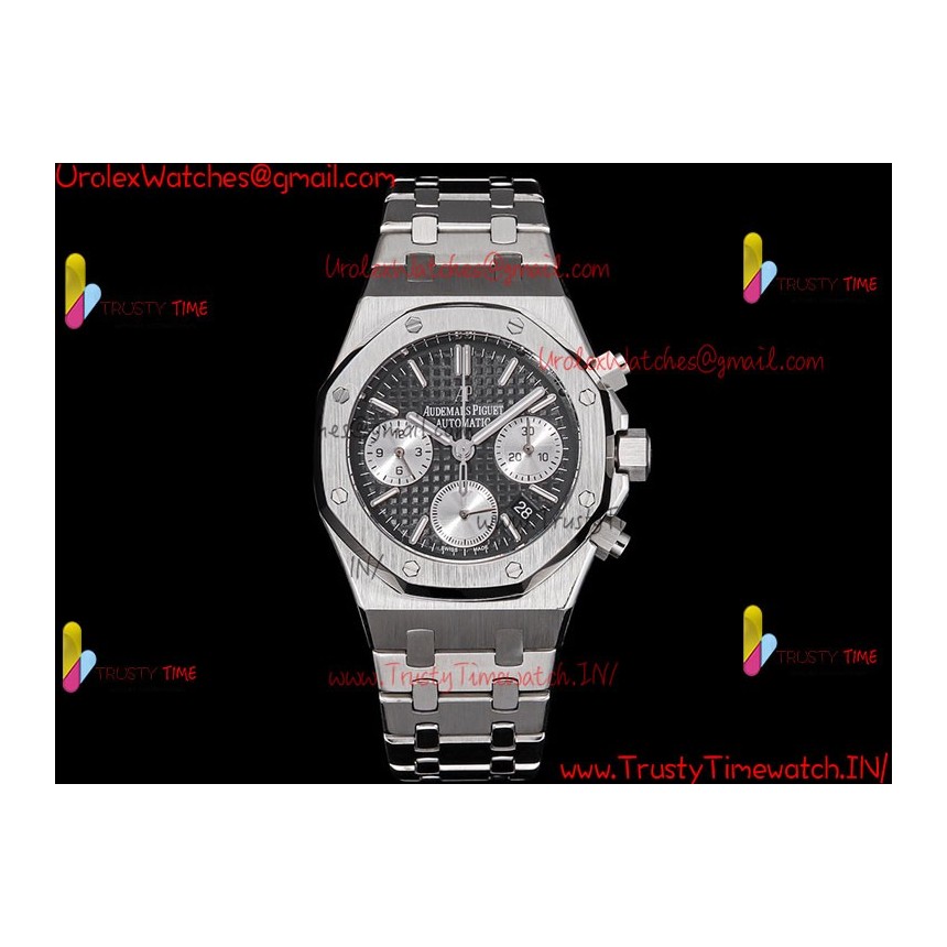 ROYAL OAK 38MM GREY DIAL SS 316L STRAP CALIBER 7750 ROYAL OAK 38MM GREY DIAL SS 316L STRAP CALIBER 7750