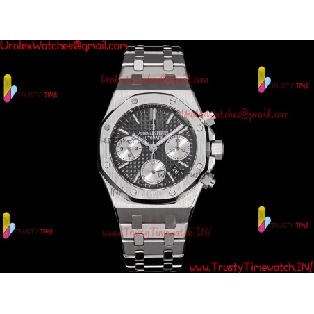 ROYAL OAK 38MM GREY DIAL SS 316L STRAP CALIBER 7750