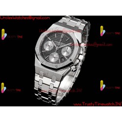 ROYAL OAK 38MM GREY DIAL SS 316L STRAP CALIBER 7750