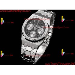 Royal Oak 38mm Grey Dial Diamonds/SS 316L Strap Caliber 7750