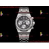 Royal Oak 38mm Grey Dial Diamonds/SS 316L Strap Caliber 7750