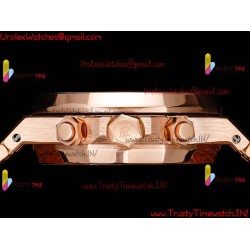 ROYAL OAK 38MM WHITE DIAL RG/SS RG/316L STRAP CALIBER 7750