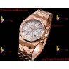 ROYAL OAK 38MM WHITE DIAL RG/DIAMONDS RG/316L STRAP CALIBER 7750