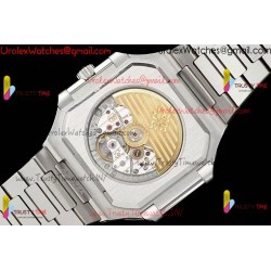 Patek Philippe Nautilus Cubitus 5821 GRF 45MM White Dial SS 316L Strap Caliber 26-330