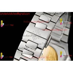 Patek Philippe Nautilus Cubitus 5821 GRF 45MM White Dial SS 316L Strap Caliber 26-330