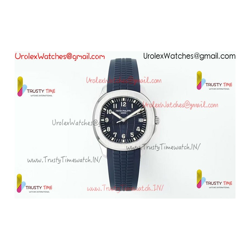 Aquanaut 5168G 42mm Gain Weight SS DDF 1:1 Best Edition Blue Dial On Blue Rubber Strap Super Clone DD330 Aquanaut 5168G 42mm Gain Weight SS DDF 1:1 Best Edition Blue Dial On Blue Rubber Strap Super Clone DD330