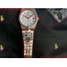 ROLEX Land-Dweller 40mm RS/Diamond White Dial Rose Gold Strap Caliber 7135Gold Strap Caliber 7135