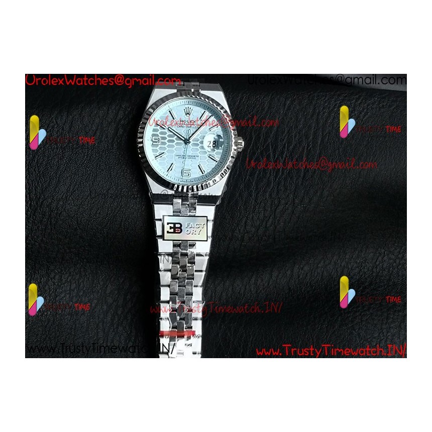 ROLEX Land-Dweller 40mm SS Blue Dial Stainless Steel Strap Caliber 7135