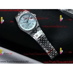 ROLEX Land-Dweller 40mm SS Blue Dial Stainless Steel Strap Caliber 7135