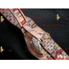 ROLEX Land-Dweller 40mm RS/SS White Dial Rose Gold Strap Caliber 7135