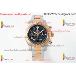 BR Avenger B01 Chronograph BLSF 45MM Blue Dial RS Case RS/SS Strap Caliber 7750