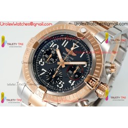 BR Avenger B01 Chronograph BLSF 45MM Blue Dial RS Case RS/SS Strap Caliber 7750