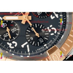 BR Avenger B01 Chronograph BLSF 45MM Grey  Dial RS Case Black Nylon Strap Caliber 7750