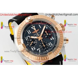 BR Avenger B01 Chronograph BLSF 45MM Grey  Dial RS Case Black Nylon Strap Caliber 7750