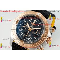 BR Avenger B01 Chronograph BLSF 45MM Grey  Dial RS Case Black Nylon Strap Caliber 7750