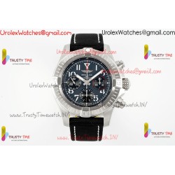 BR Avenger B01 Chronograph BLSF 45MM SS Gray Dial Black Nylon Strap Caliber 7750