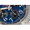 BR Avenger B01 Chronograph BLSF 45MM SS Blue Dial Stainless Steel Strap Caliber 7750