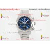 BR Avenger B01 Chronograph BLSF 45MM SS Blue Dial Stainless Steel Strap Caliber 7750
