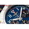 BR Avenger B01 Chronograph BLSF 45MM SS Blue Dial Blue Nylon Strap Caliber 7750