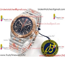 Breitling Mechanical Chronograph BLSF Grey Dial RS/SS Strap Caliber B01