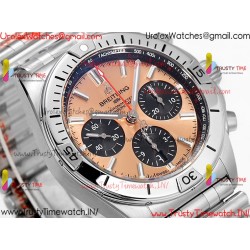 Breitling Mechanical Chronograph BLSF RS Dial SS Stainless Steel Strap Caliber B01