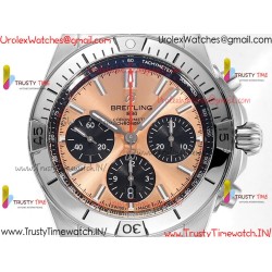 Breitling Mechanical Chronograph BLSF RS Dial SS Stainless Steel Strap Caliber B01