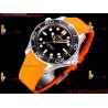 New Seamaster 300M OVSF 42MM Black Dial SS Yellow Rubber Strap Caliber 8806