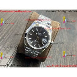 Rolex Datejust VSF 41MM Black Dial 904L Stainless Steel Strap Caliber 3235