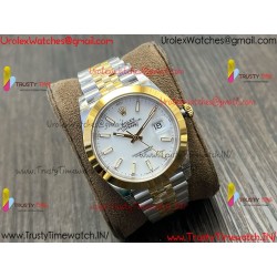 Rolex Datejust VSF 41MM White Dial YG/SS Stainless Steel Strap Caliber 3235