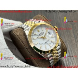 Rolex Datejust VSF 41MM White Dial YG/SS Stainless Steel Strap Caliber 3235