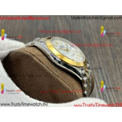 Rolex Datejust VSF 41MM White Dial YG/SS Stainless Steel Strap Caliber 3235