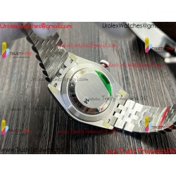 Rolex Datejust VSF 41MM Gray Roman numeral Dial SS 904LStainless Steel Strap Caliber 3235