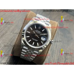 Rolex Datejust VSF 41MM Black Dial 904L Stainless Steel Strap Caliber 3235