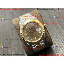 Rolex Datejust VSF 41MM Gold Dial YG  Yellow Gold /SS Strap Caliber 3235