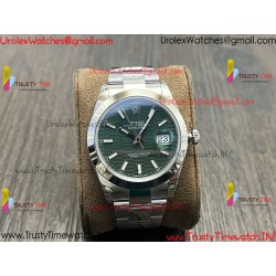 Rolex Datejust VSF 41MM Green Dial 904L Stainless Steel Strap Caliber 3235