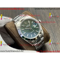 Rolex Datejust VSF 41MM Green Dial 904L Stainless Steel Strap Caliber 3235