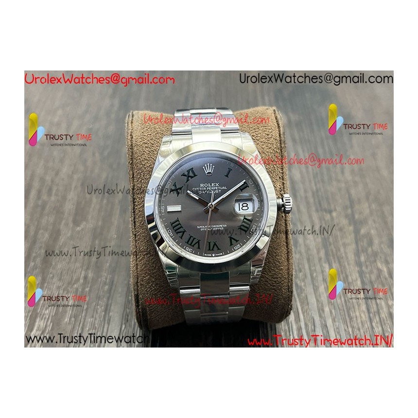 Rolex Datejust VSF 41MM Green Dial 904L SS Oyster Stainless Steel Bracelet Caliber 3235