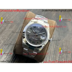 Rolex Datejust VSF 41MM Green Dial 904L SS Oyster Stainless Steel Bracelet Caliber 3235