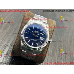 ROLEX DATEJUST VSF 41MM BLUE DIAL SS 904L OYSTER STAINLESS STEEL BRACELET CALIBER 3235