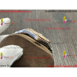 Rolex Datejust VSF 41 MM white RS/SS five-bead bracelet calibre 3235