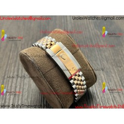 Rolex Datejust VSF 41 MM white RS/SS five-bead bracelet calibre 3235