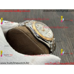 Rolex Datejust VSF 41 MM white RS/SS five-bead bracelet calibre 3235