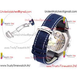 Patek Philippe 3KF CUBITUS 5822  Blue Dial SS 45MM Blue Nylon Strap Caliber 240