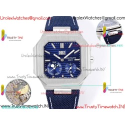 Patek Philippe 3KF CUBITUS 5822  Blue Dial SS 45MM Blue Nylon Strap Caliber 240