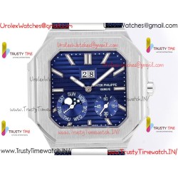 Patek Philippe 3KF CUBITUS 5822  Blue Dial SS 45MM Blue Nylon Strap Caliber 240