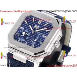 Patek Philippe 3KF CUBITUS 5822  Blue Dial SS 45MM Blue Nylon Strap Caliber 240