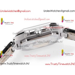 Patek Philippe 3KF CUBITUS 5822 Black Dial SS 45MM Black Leather Strap Caliber 240