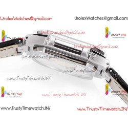 Patek Philippe 3KF CUBITUS 5822 White Dial SS 45MM Black Leather Strap Caliber 240