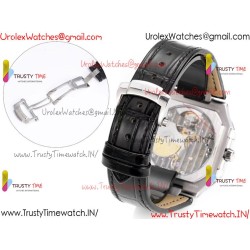 Patek Philippe 3KF CUBITUS 5822 Gray Dial SS 45MM Black Leather Strap Caliber 240