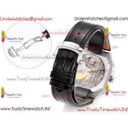 Patek Philippe 3KF CUBITUS 5822 Green Dial SS 45MM Black Leather Strap Caliber 240